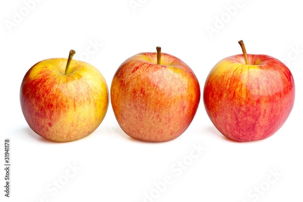 Obraz three Royal Gala apples