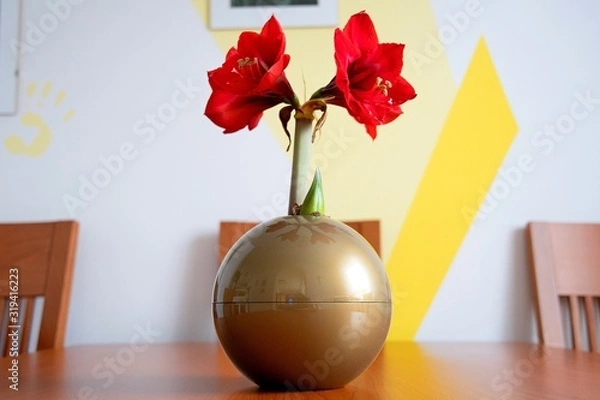Obraz red roses in a vase