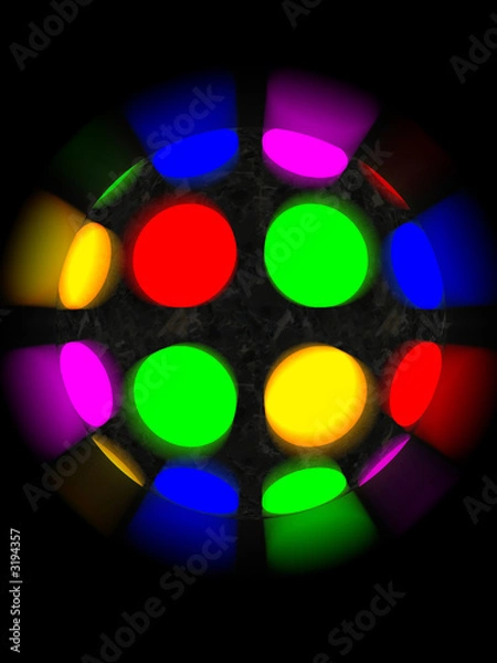 Fototapeta disco ball