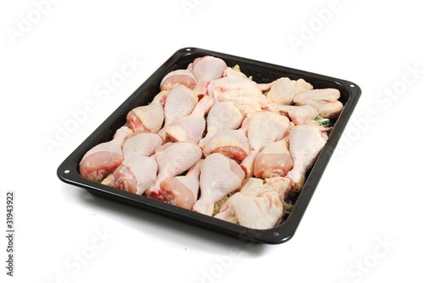 Obraz raw chicken legs