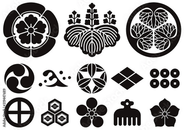 Fototapeta 武将家紋