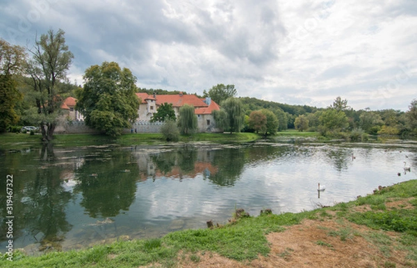 Obraz Castle on the river