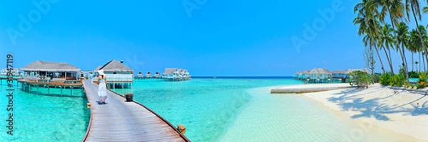 Obraz Maldives island Panorama