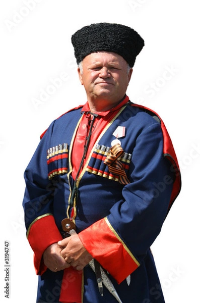 Obraz cossack 2 (isolated)