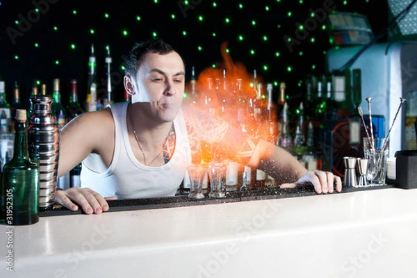 Fototapeta Bartender