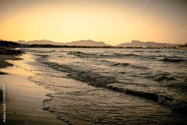 Obraz sunset on the beach