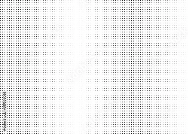 Fototapeta Abstract halftone dotted background. Monochrome pattern with dot and circles.  Vector modern futuristic texture for posters, sites, business cards, cover postcards, interior design, labels, stickers.