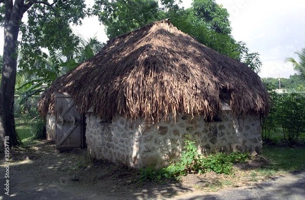Fototapeta Slave Hut, Tyrol Cot, Barbados