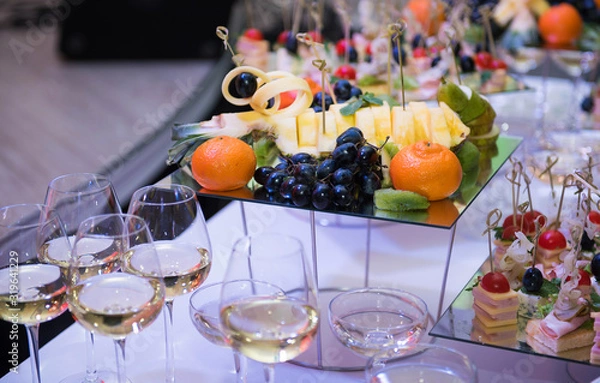 Obraz festive table setting