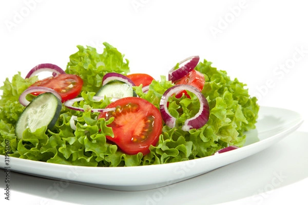 Obraz gemischter Salatteller