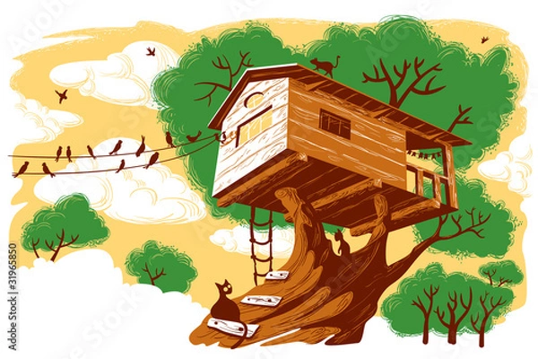 Obraz Treehouse