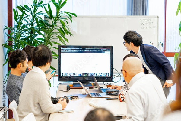 Obraz セミナーを受ける人達