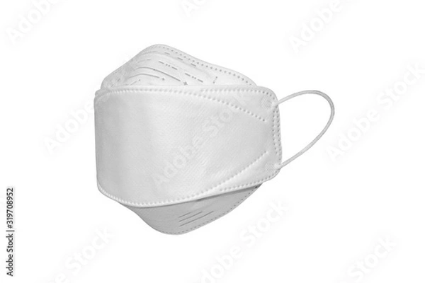 Obraz  Doctor mask and corona virus protection isolated on a white background