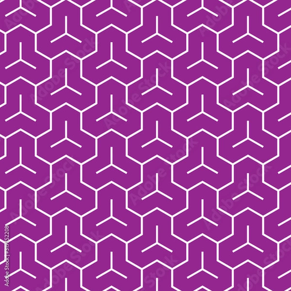 Fototapeta 毘沙門亀甲　文様