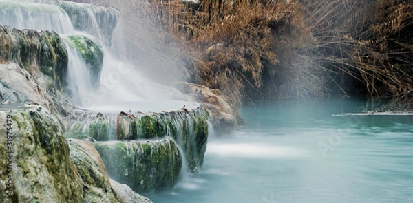 Obraz Thermal water for bathing.