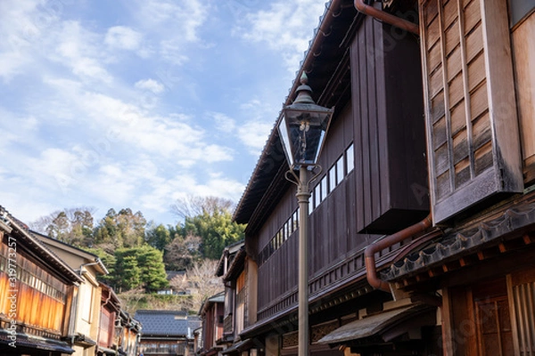 Obraz 茶屋街の外灯