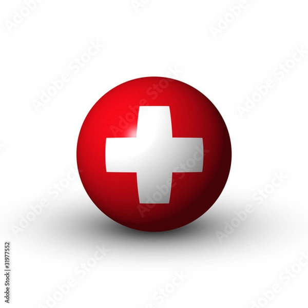 Obraz Flagge Schweiz