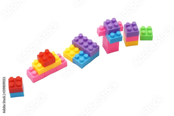 Obraz Plastic building blocks