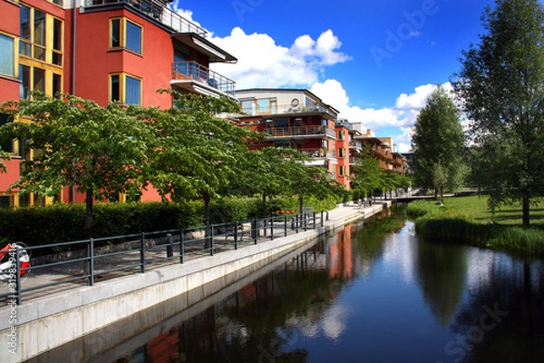 Obraz Hammarby sjöstad.