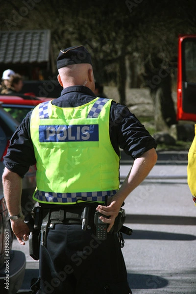 Obraz Polis i arbete.