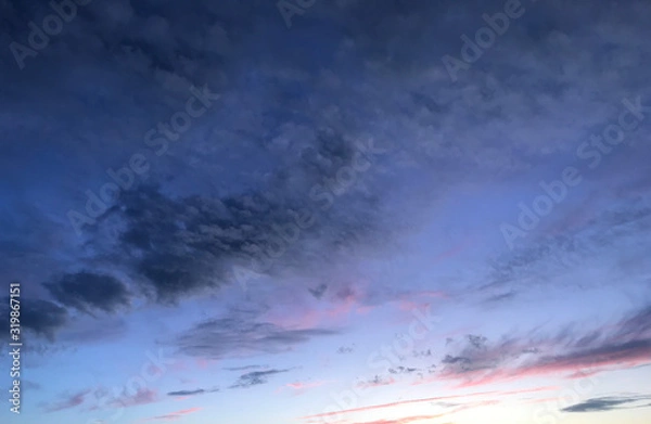 Obraz Dynamic Sky During Sunset