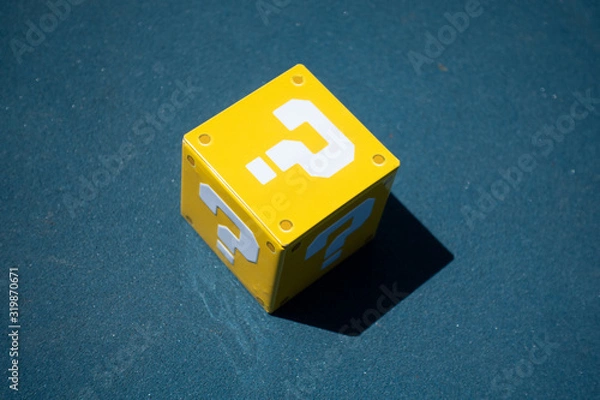 Fototapeta question mark 