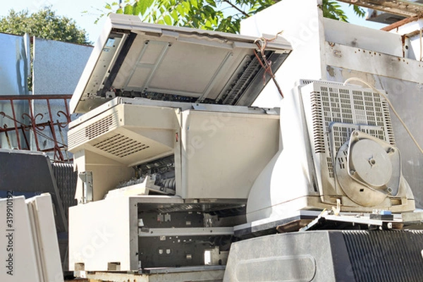 Fototapeta Eletronic waste