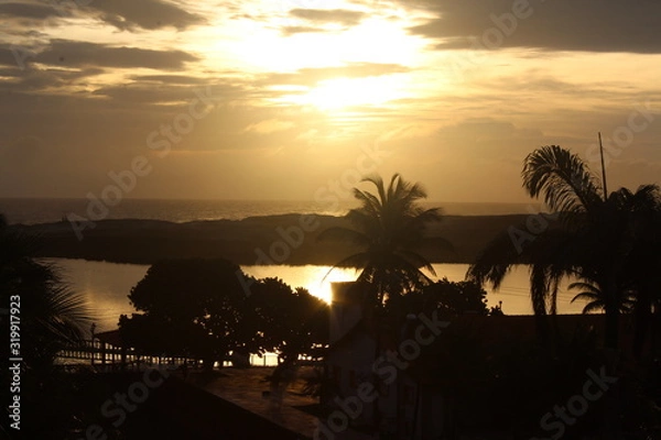 Obraz sunset on the beach