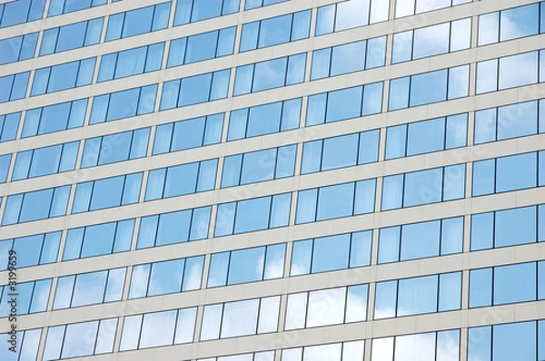 Fototapeta building windows reflection