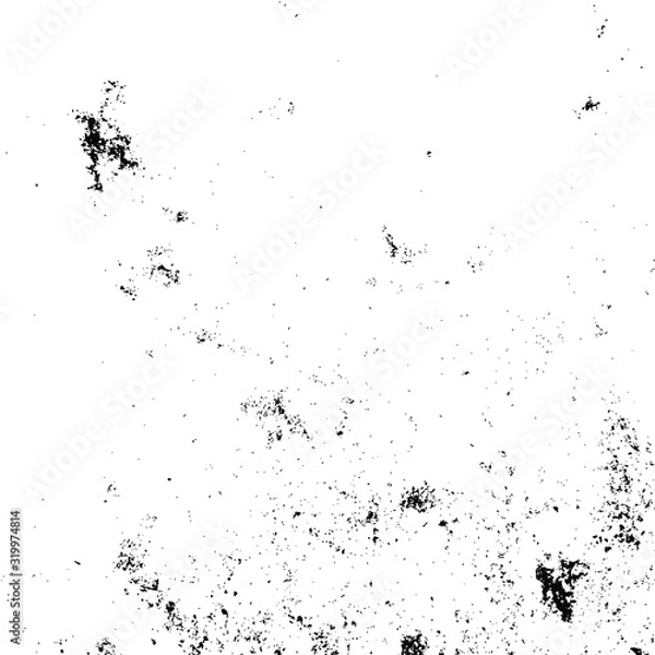 Fototapeta Vector grunge texture. Black and white abstract background. Eps10