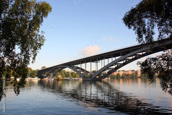 Obraz Västerbron i Stockholm
