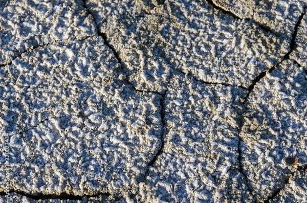 Obraz cracked soil in the desert