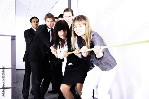 Fototapeta Wettkampf