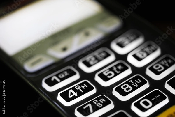 Fototapeta POS - Credit Card Reader