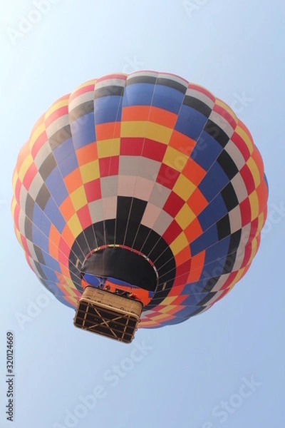 Obraz colorful aerostatic balloon