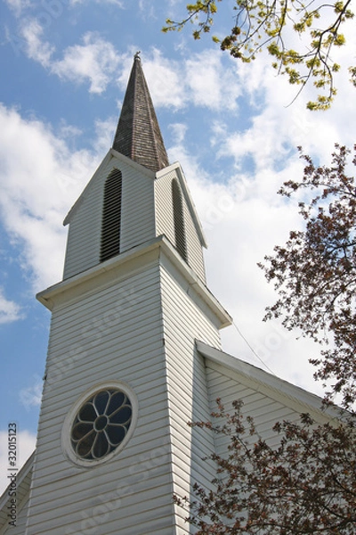 Fototapeta Historic Church Steeple