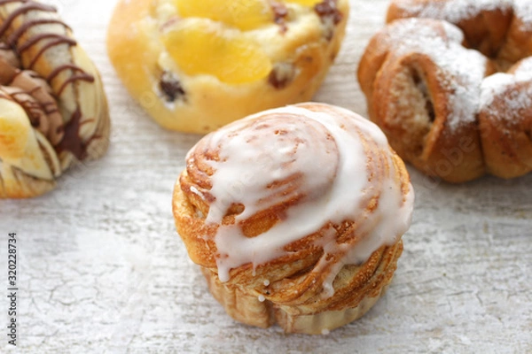 Fototapeta 菓子パンのクローズアップのイメージ写真