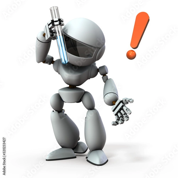 Fototapeta 薬の開発を目論む工知能