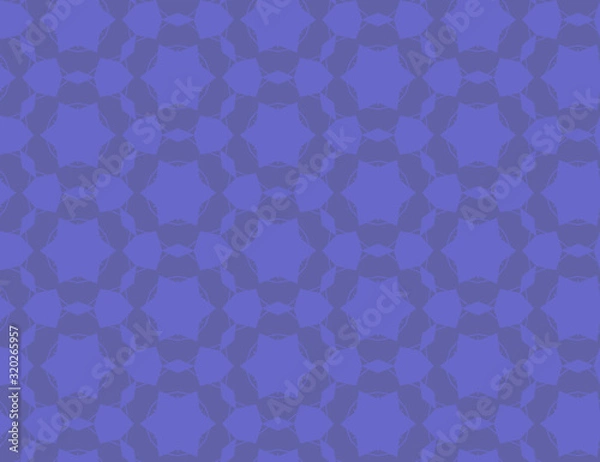 Fototapeta geometric star shaped texture ornaments in blue and cyan color. symmetric design template with pale blue elements. Abstract pattern. Good for invitation card, banner, tile, textile, fabric, carpet