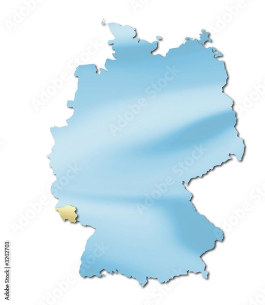 Obraz deutsche bundesländer => saarland