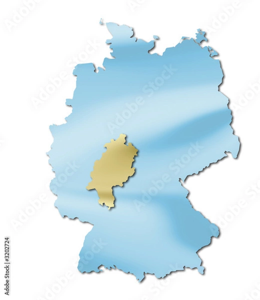 Obraz deutsche bundesländer => hessen