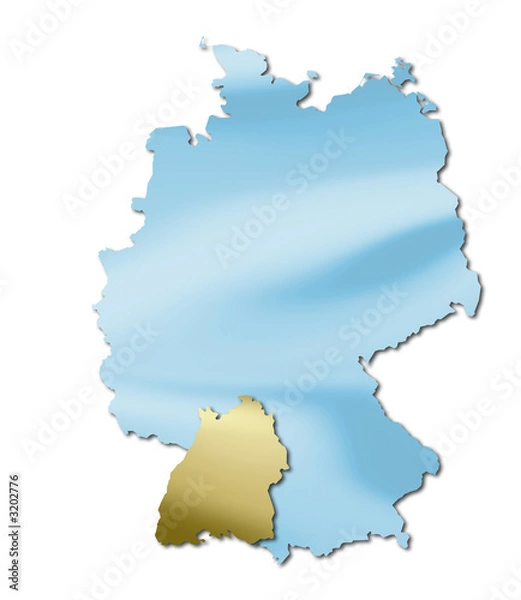 Obraz deutsche bundesländer => baden-württemberg