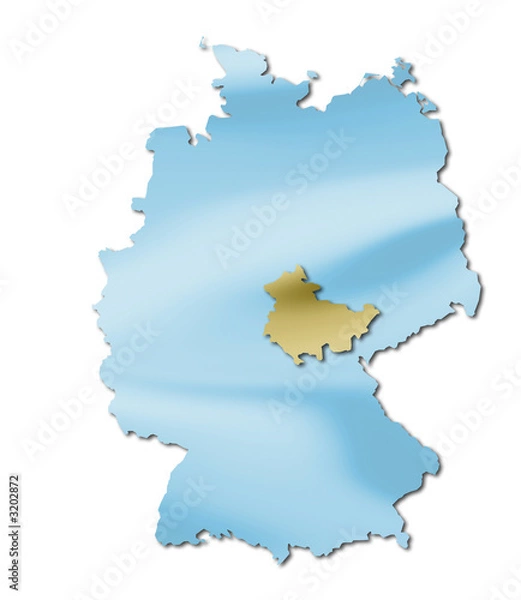 Fototapeta deutsche bundesländer => thüringen