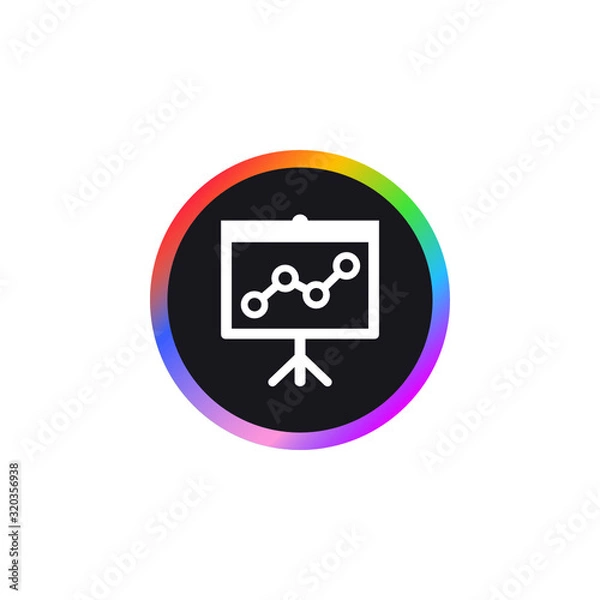 Fototapeta Presentation -  App Icon