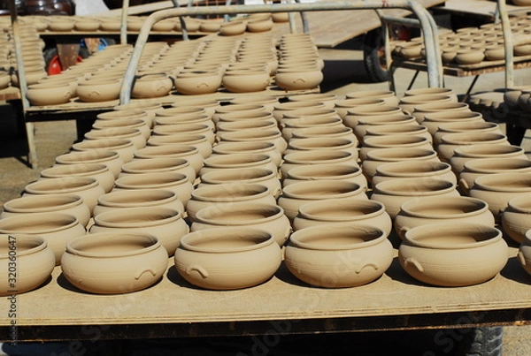 Obraz bake pottery 도자기 항아리