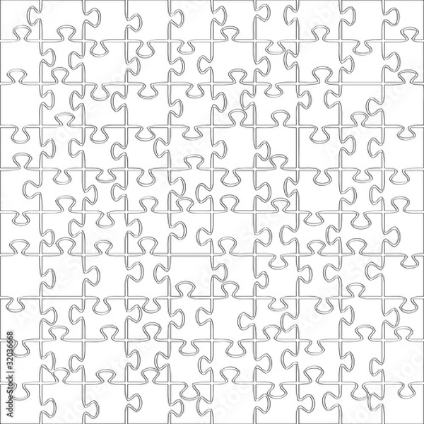 Obraz simple jigsaw puzzle