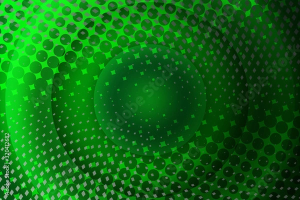 Fototapeta abstract, green, design, illustration, wallpaper, light, pattern, art, technology, wave, digital, graphic, backdrop, blue, concept, lines, energy, waves, computer, backgrounds, web, color, texture
