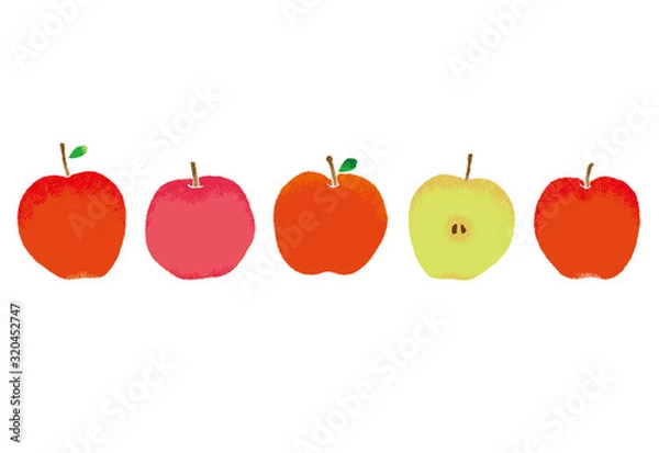 Obraz りんごのイラスト素材