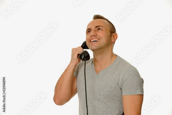 Obraz am telefonieren