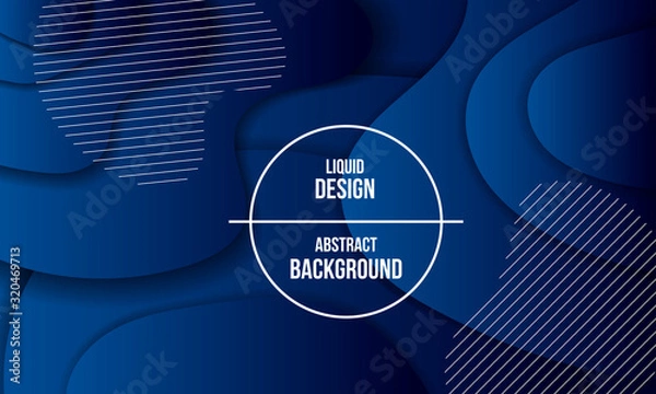 Fototapeta liquid trend color abstract design background, frosty gradient for banner, post